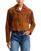 Blanknyc Blanknyc Smoked Paprika Leather Fringe Jacket - 3