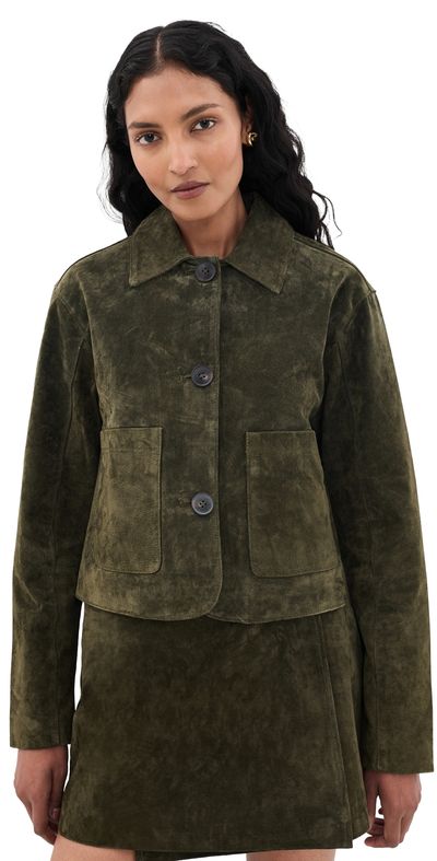 BLANKNYC BLANKNYC Suede Jacket Spicy Herbs