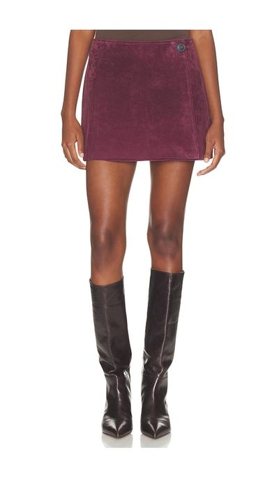 BLANKNYC BLANKNYC Suede Skirt