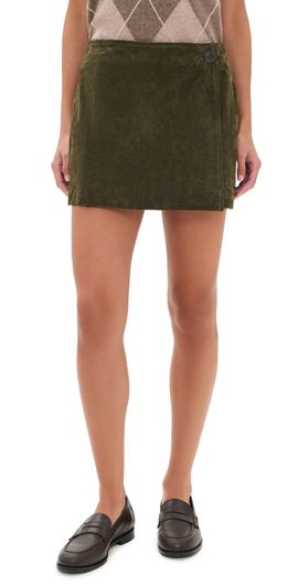 BLANKNYC BLANKNYC Suede Skirt Spicy Herbs