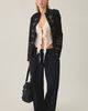 BLANKNYC BLANKNYC UO Exclusive Riot High Neck Band Jacket in Black, Women's at Urban Outfitters - 6