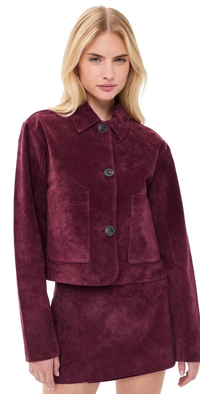 BLANKNYC BLANKNYC Wine O'clock Jacket Wine O'Clock