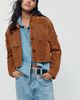 BLANKNYC Smoked Paprika Suede Fringed Jacket - 3