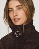 BLANKNYC Suede Funnel-Neck Jacket - 2