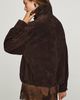 BLANKNYC Suede Funnel-Neck Jacket - 3