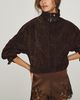 BLANKNYC Suede Funnel-Neck Jacket - 4