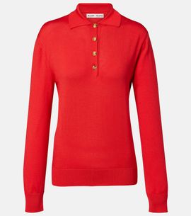 Blaze Milano Blazé Milano Alegria silk and cotton polo sweater