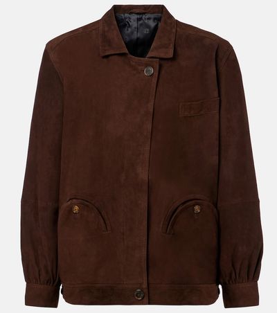 Blaze Milano Blazé Milano Cleo suede bomber jacket