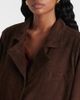 Blaze Milano Blazé Milano Cleo suede bomber jacket - 4