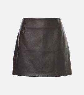 Blaze Milano BlazÃ© Milano Coci leather miniskirt