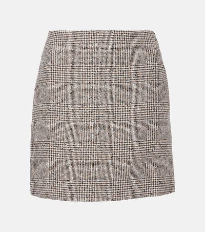 Blaze Milano Blazé Milano Coci linen-blend miniskirt