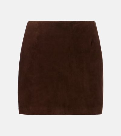 Blaze Milano Blazé Milano Coci suede miniskirt