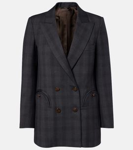 Blaze Milano BlazÃ© Milano Everyday checked virgin wool blazer