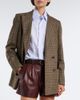 Blaze Milano Blazé Milano Everyday checked wool and cashmere blazer - 2