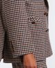 Blaze Milano Blazé Milano Everynight checked wool and cashmere blazer - 5