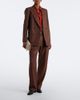 Blaze Milano Blazé Milano Fox checked virgin wool straight pants - 2
