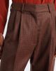 Blaze Milano Blazé Milano Fox checked virgin wool straight pants - 3