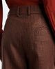 Blaze Milano Blazé Milano Fox checked virgin wool straight pants - 4