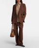 Blaze Milano Blazé Milano Fox high-rise virgin wool crêpe wide-leg pants - 2