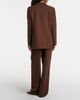 Blaze Milano Blazé Milano Fox high-rise virgin wool crêpe wide-leg pants - 3