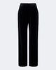 Blaze Milano Blazé Milano Fox pleated cotton velvet straight pants - 1