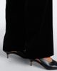 Blaze Milano Blazé Milano Fox pleated cotton velvet straight pants - 4