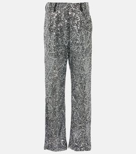 Blaze Milano BlazÃ© Milano Fox sequined straight pants