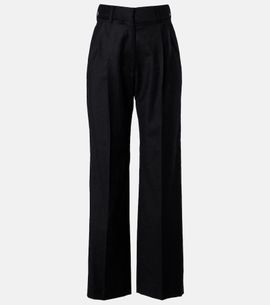 Blaze Milano BlazÃ© Milano Fox wool straight pants