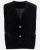 Blaze Milano Blazé Milano Gliss cotton velvet vest - 1
