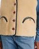 Blaze Milano Blazé Milano Gliss leather-trimmed shearling vest - 4