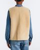 Blaze Milano Blazé Milano Gliss leather-trimmed shearling vest - 5