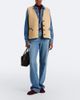 Blaze Milano Blazé Milano Gliss leather-trimmed shearling vest - 7