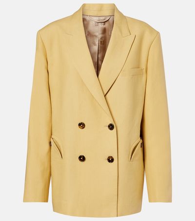 Blaze Milano Blazé Milano Nightbreak double-breasted linen blazer