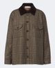 Blaze Milano Blazé Milano Olmida Berber checked wool and cashmere jacket - 1