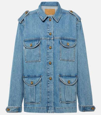 Blaze Milano Blazé Milano Sahariana oversized denim jacket