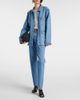 Blaze Milano Blazé Milano Sahariana oversized denim jacket - 2