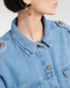 Blaze Milano Blazé Milano Sahariana oversized denim jacket - 4