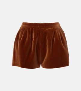 Blaze Milano Blazé Milano Tinker cotton velvet shorts