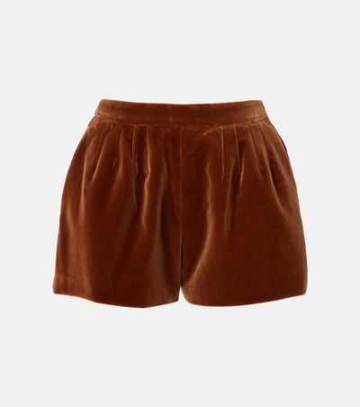 Blaze Milano Blazé Milano Tinker cotton velvet shorts