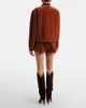 Blaze Milano Blazé Milano Tinker cotton velvet shorts - 5