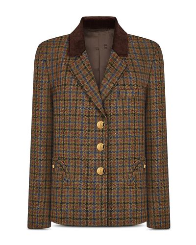 Blaze Milano BLAZE Milano Amandira Shelley Three Button Blazer