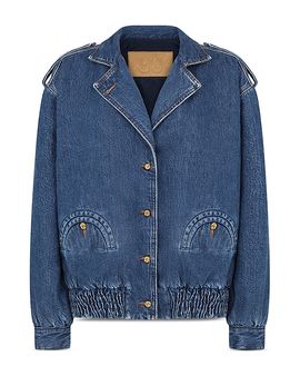 Blaze Milano BLAZE Milano Nriid Charlie Cotton Denim Bomber Jacket