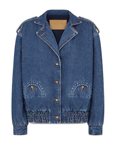 Blaze Milano BLAZE Milano Nriid Charlie Cotton Denim Bomber Jacket