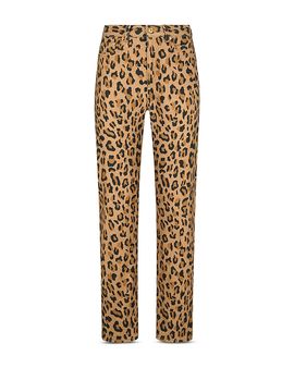 Blaze Milano BLAZE Milano Simba Denim Paso Straight Jeans in Camel