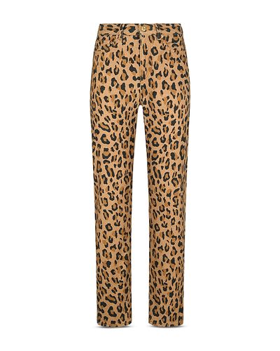 Blaze Milano BLAZE Milano Simba Denim Paso Straight Jeans in Camel