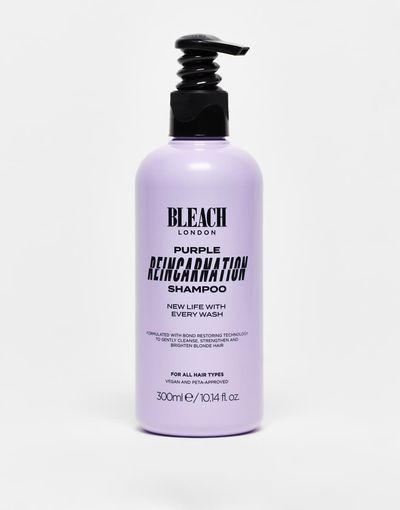 Bleach London Bleach London Reincarnation Purple Toning Shampoo 300ml-No color