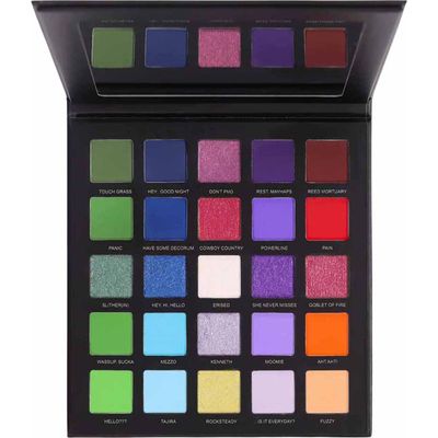 Blend Bunny Cosmetics Blend Bunny Cosmetics Little Miss She Never Misses 25 Shade Palette 0.91oz