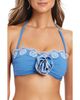 Bleu Rod Beattie Bleu Rod Beattie Flower Detail Bandeau Bikini Top - 3