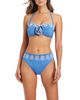 Bleu Rod Beattie Bleu Rod Beattie Flower Detail Bandeau Bikini Top - 5