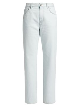BLK DNM Women's Mid-Rise Straight Jeans